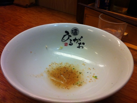 1357741869-126239817 Tokyo-東京拉麵街 鹽拉麵專門ひるがお