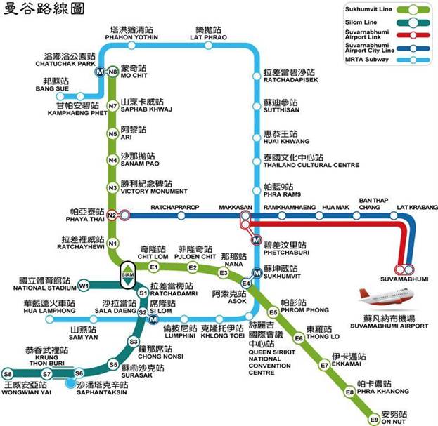 1365844241-3719321023 Bangkok-曼谷陸上交通BTS兔子卡/MRT