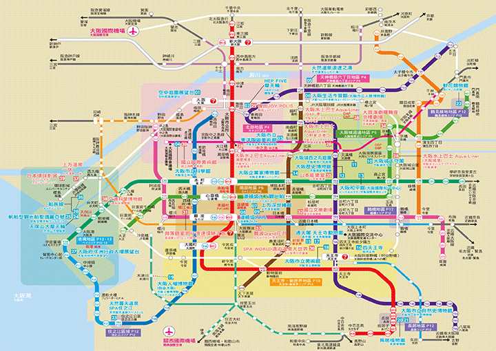 1377064941-3773200877 Kansai-關西(京阪神)旅遊 實用地圖