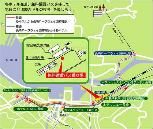 1410592209-2099955638 Nagasaki-長崎稻佐山夜景 交通方式