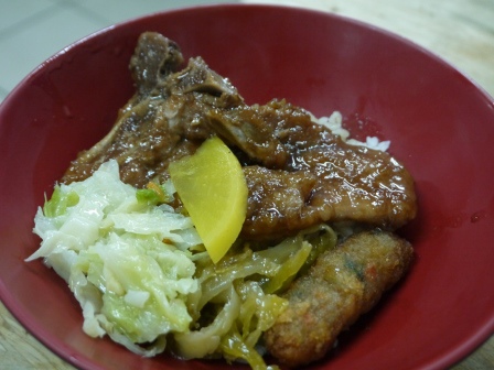 1411904256-1081915467 彰化-黑肉麵排骨飯 排骨軟嫩好吃