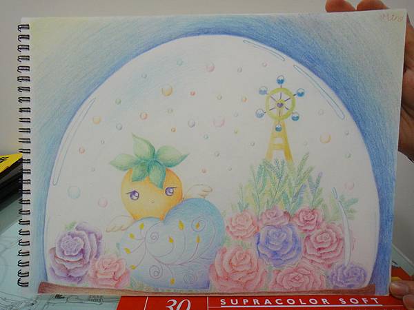 》學生色鉛全畫練習作業