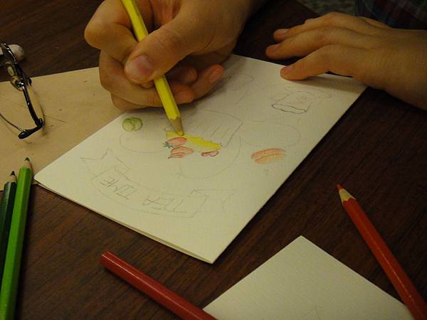 》學生淡彩卡片製作(Amber)-1