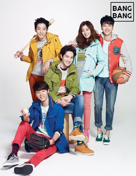 CNB、姜素拉服裝代言 CF