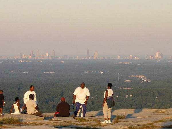 遠眺Atlanta downtown