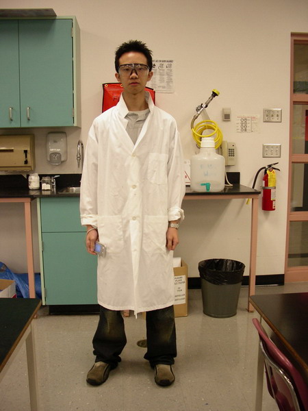 sam w/ lab coat + goggle