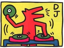 keith Haring-DJ