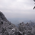 雪景(龍山巖)