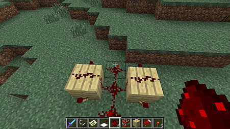 Minecraft 自製簡單連閃器教學 ゲーム S チャンネル 痞客邦