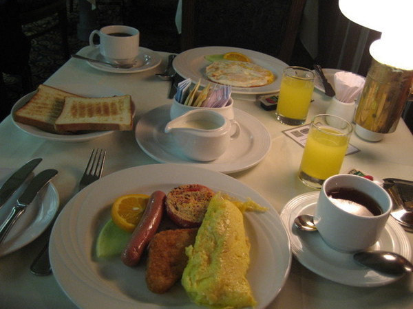 四季餐廳西式的早餐