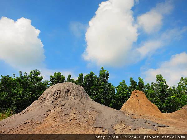 燕巢泥火山 