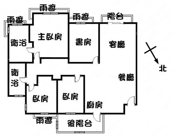 成功國中德鑫御品朝南綠意大四房雙車位~才1850萬