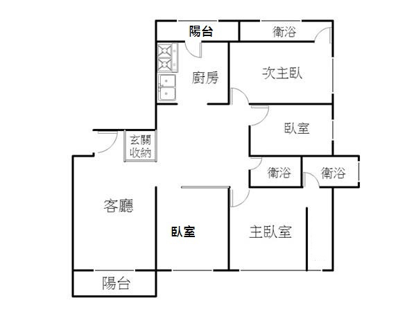 成功國中鎏金裝潢美四房雙車~售2160萬~竹北買屋竹北賣屋請指名永慶不動產洪愛築(小愛)0921-201492