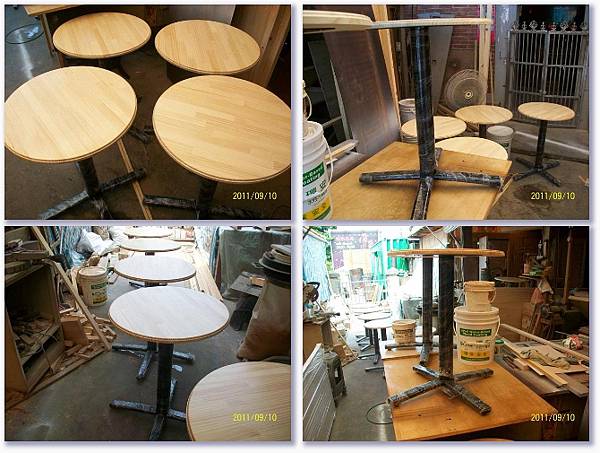 巨蟹木坊-松木單腳圓桌