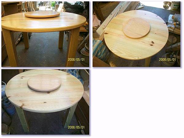 巨蟹木坊-松木圓桌