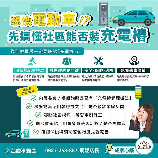 070-想換電動車!? 先搞懂社區能否裝充電樁