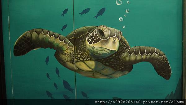 里莫彩繪事務所-牆壁彩繪 牆壁彩繪 海底世界