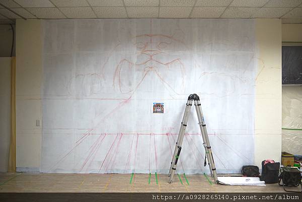台北市區監理所 牆壁彩繪 壁畫彩繪 網美牆 打卡牆