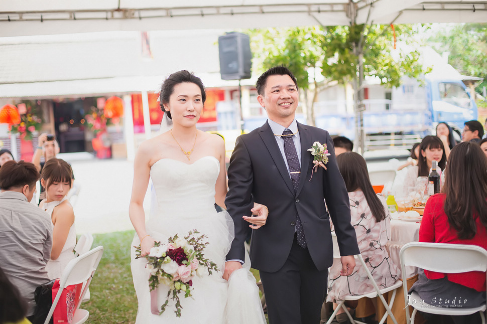 白棚歐式棚流水席婚禮~炫育&孟娜結婚