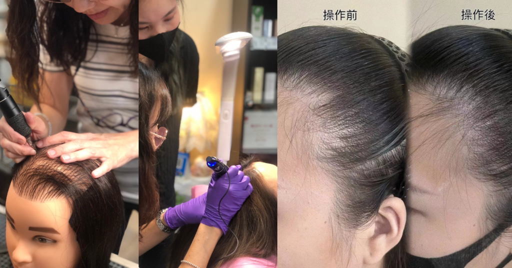 台南紋髮課程推薦【綝綝紋繡學院】KSMP韓國紋髮技術│超自然