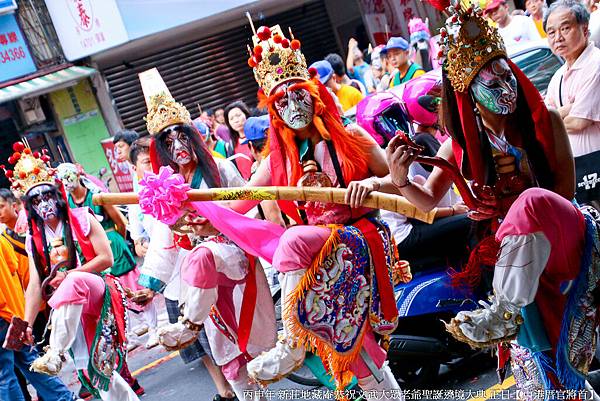 新莊地藏庵恭祝文武大眾老爺聖誕遶境大典 正日【新竹合明軒哨角團&中港厝官將首】 (149).jpg