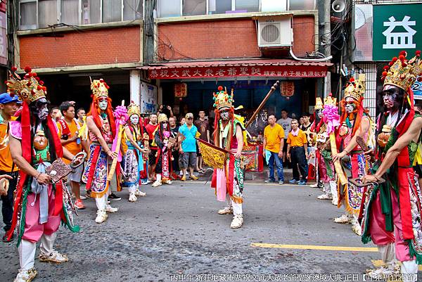 新莊地藏庵恭祝文武大眾老爺聖誕遶境大典 正日【新竹合明軒哨角團&中港厝官將首】 (163).jpg