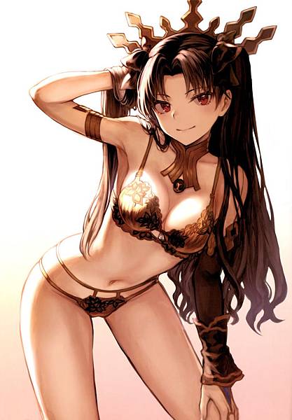 yande.re 481417 sample bra cleavage fate_grand_order ishtar_(fate_grand_order) lingerie mashu_(003) pantsu.jpg