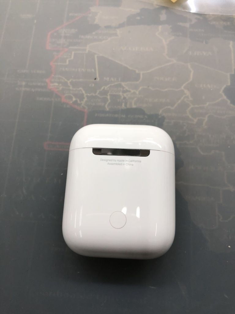 【台南包膜】Apple AirPods 藍芽耳機 純黑質感包