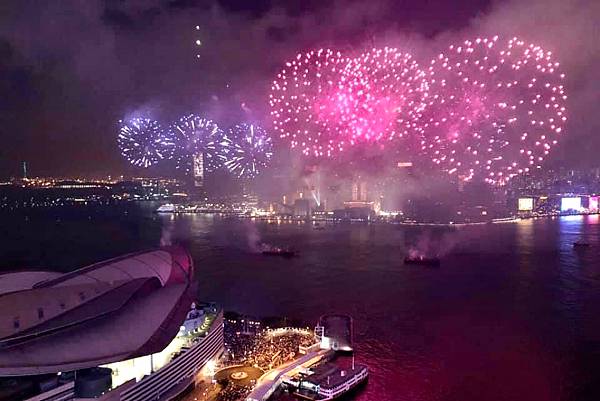 香港賀歲煙花匯演HongKong Lunar New Year Fireworks Display