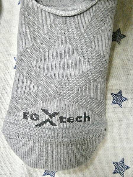 EGX衣格服飾-2X強化穩定壓縮隱形襪（灰）