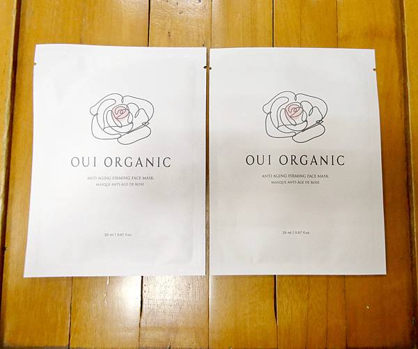 Oui Organic唯有機有機玫瑰純露花水面膜