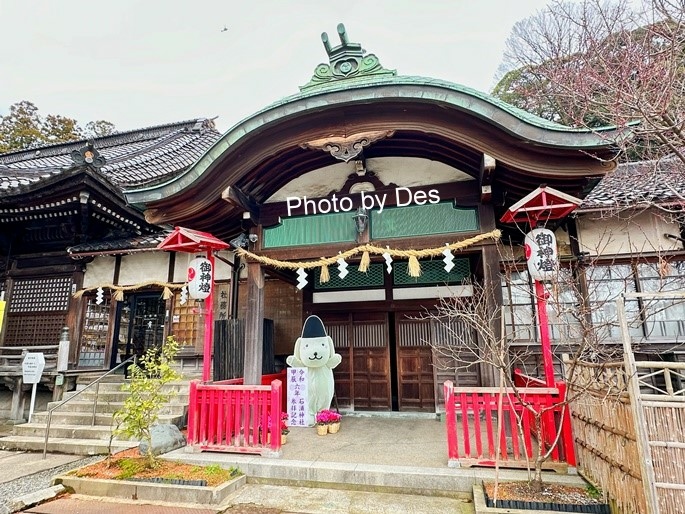 【遊記】日本．金澤．石浦神社(人氣神社充滿色彩繽紛超可愛水玉