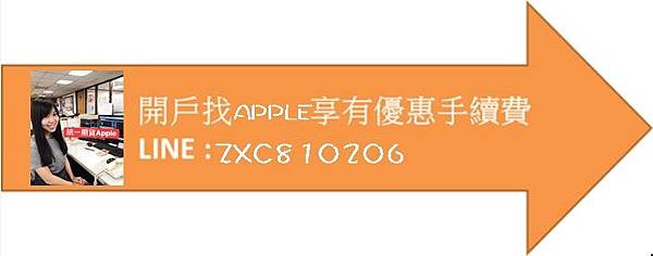 開戶找統一期貨APPLE