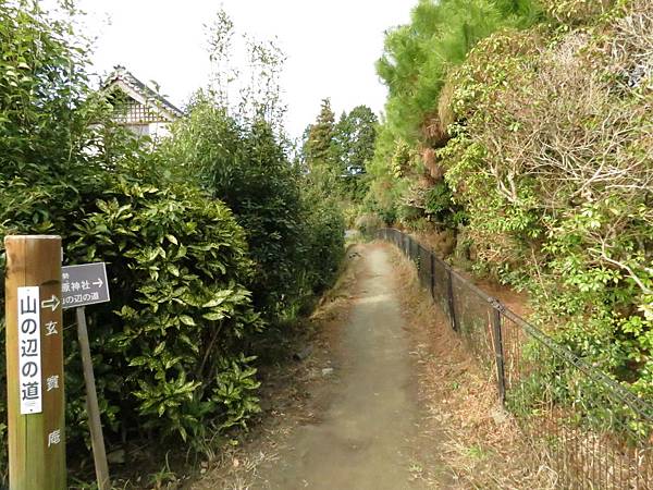 三輪 狹井神社旁小道