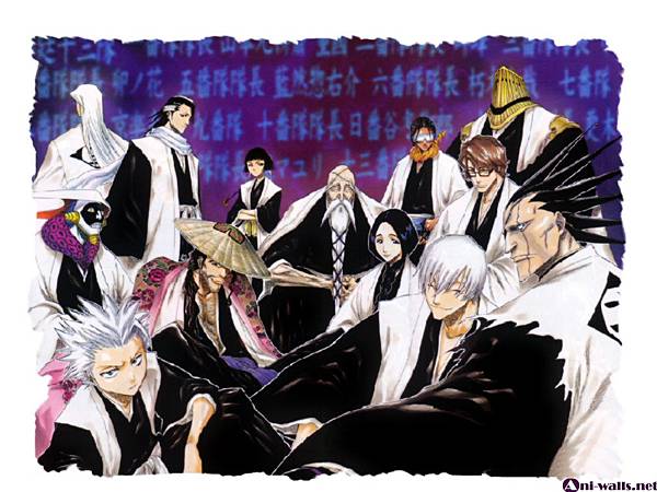 Bleach死神 死神 Bleach 眾隊長1 Jpg 天使羽翼的相簿 痞客邦