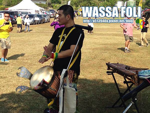 2014彩色露營嘉年華-WASSA FOLI 台中非洲鼓舞樂團演出