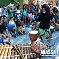 WASSA FOLI 台中電台街1號 街頭演出 WASSA FOLI 台中非洲鼓舞樂團