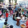 WASSA FOLI 台中電台街1號 街頭演出 WASSA FOLI 台中非洲鼓舞樂團