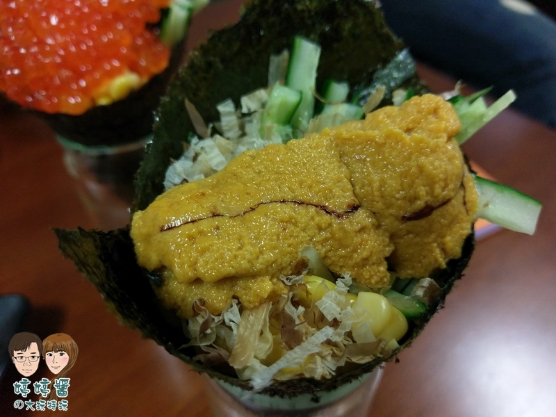 三味食堂 海膽手卷 三味食堂 海膽手卷