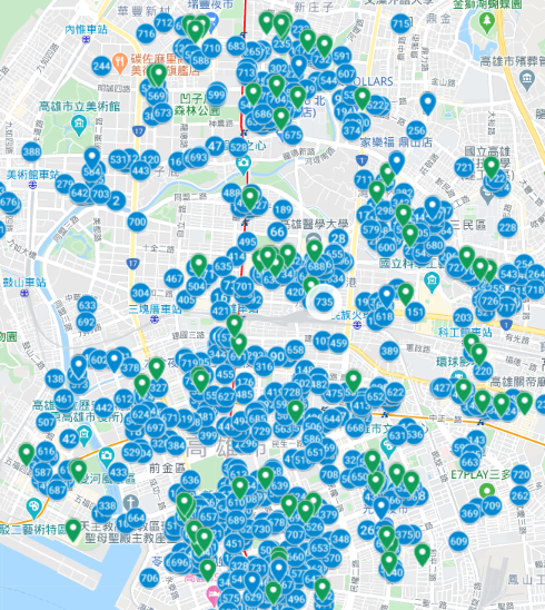 Ubereats地圖u003c新人起手式u003e 新人必備各地地圖熱點以及心得分享@ ALLEN 
