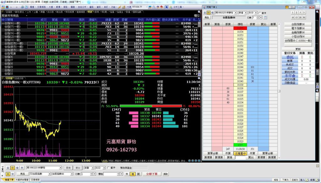 元富期貨新軟體 新環球大亨 閃電下單.jpg 元富期貨新軟體 新環球大亨 閃電下單.jpg