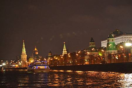 莫斯科河夜景　 