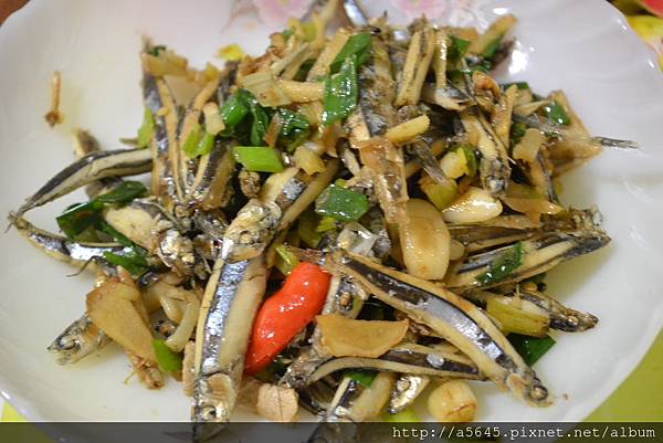 炒丁香魚 炒丁香魚