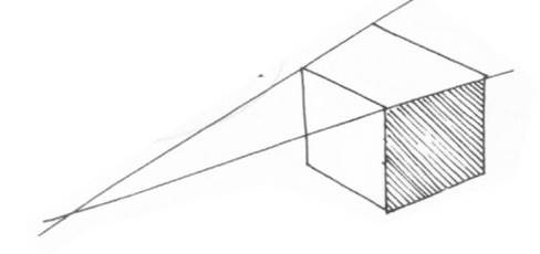 透視學 (perspective) 透視法教學畫法講義5: 判斷透視正確性與透視的造型比例分割,對角線中心點 (練習,Poe,攝影,英文,梁又文老師設計教學系列)7