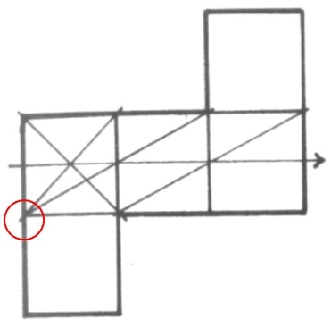 透視學 (perspective) 透視法教學畫法講義6-1,透視立體造型比例增加,對角線中心點 (設計表現技法,手繪練習,Poe,梁又文老師)5 透視學 (perspective) 透視法教學畫法講義6-1,透視立體造型比例增加,對角線中心點 (設計表現技法,手繪練習,Poe,梁又文老師)5