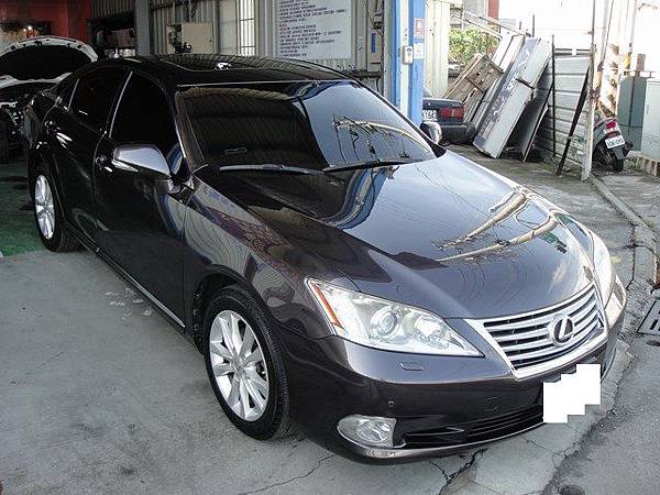 2010年 凌志 Lexus ES240 特殊珍珠鐵灰 全車烤漆宣傳照1.JPG