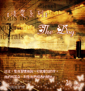 The Dog-夜雨鏡星