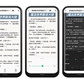圖四：「文學星」提供讀者多元的閱讀模式選擇，可自行調整字形大小、亮度、佈景主題等，提升閱讀舒適性
