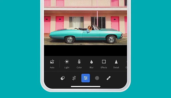 Adobe Lightroom全新的行動版優化編輯體驗