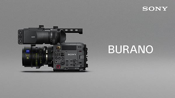 圖1) Sony BURANO 高階電影攝影機是全球首部採用 PL接環、配備機身影像穩定功能的數位電影攝影機，具備與 VENICE 2 相同色彩科學的感光元件，完美結合卓越影像畫質與高機動性。